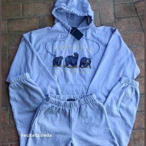 Brandy Melville Rosa Sweats Set